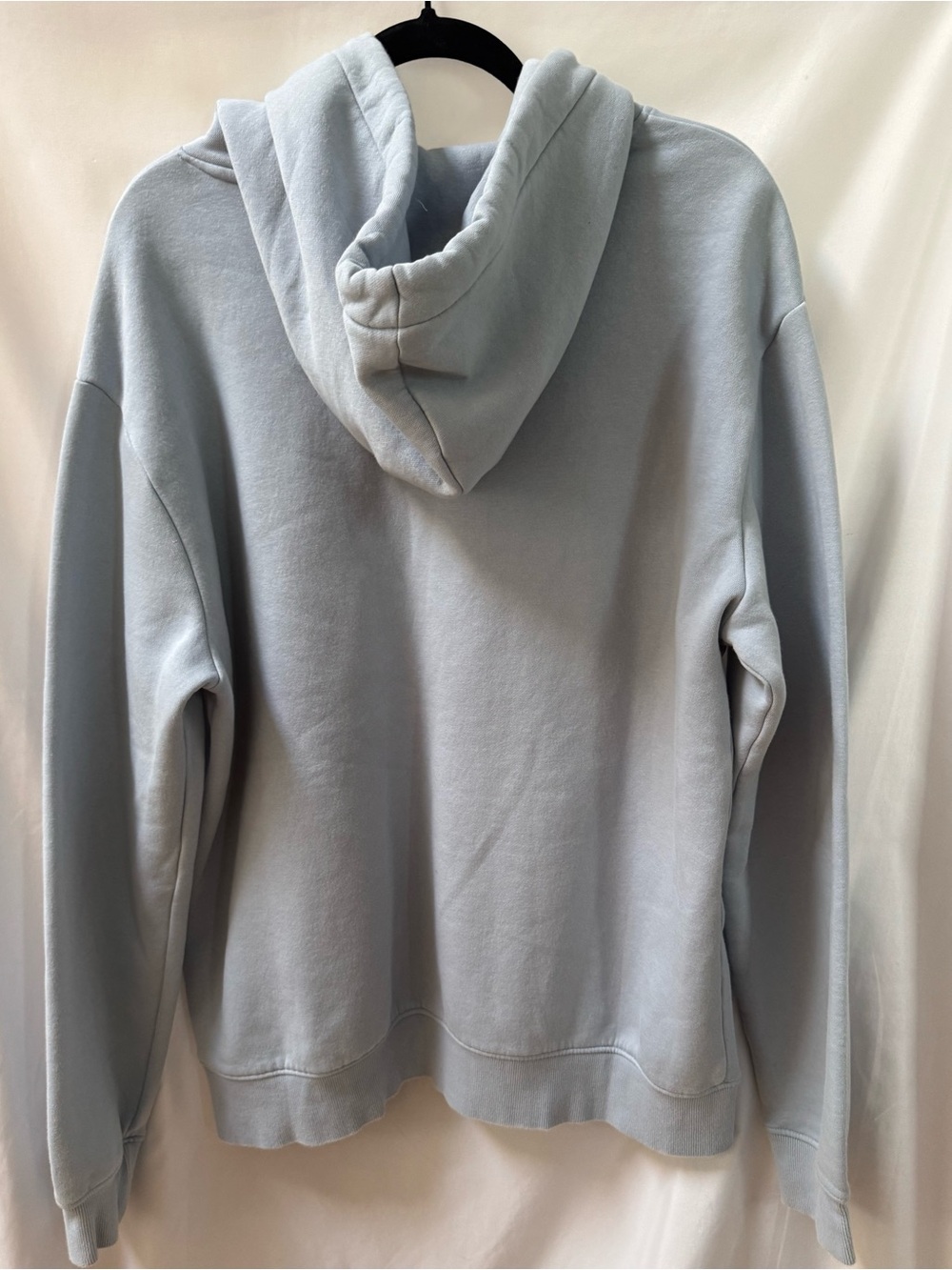 Disney x H&M Divided Fantasia Sorcerer Mickey Hoodie Light Blue XL Rare - Picture 2 of 7